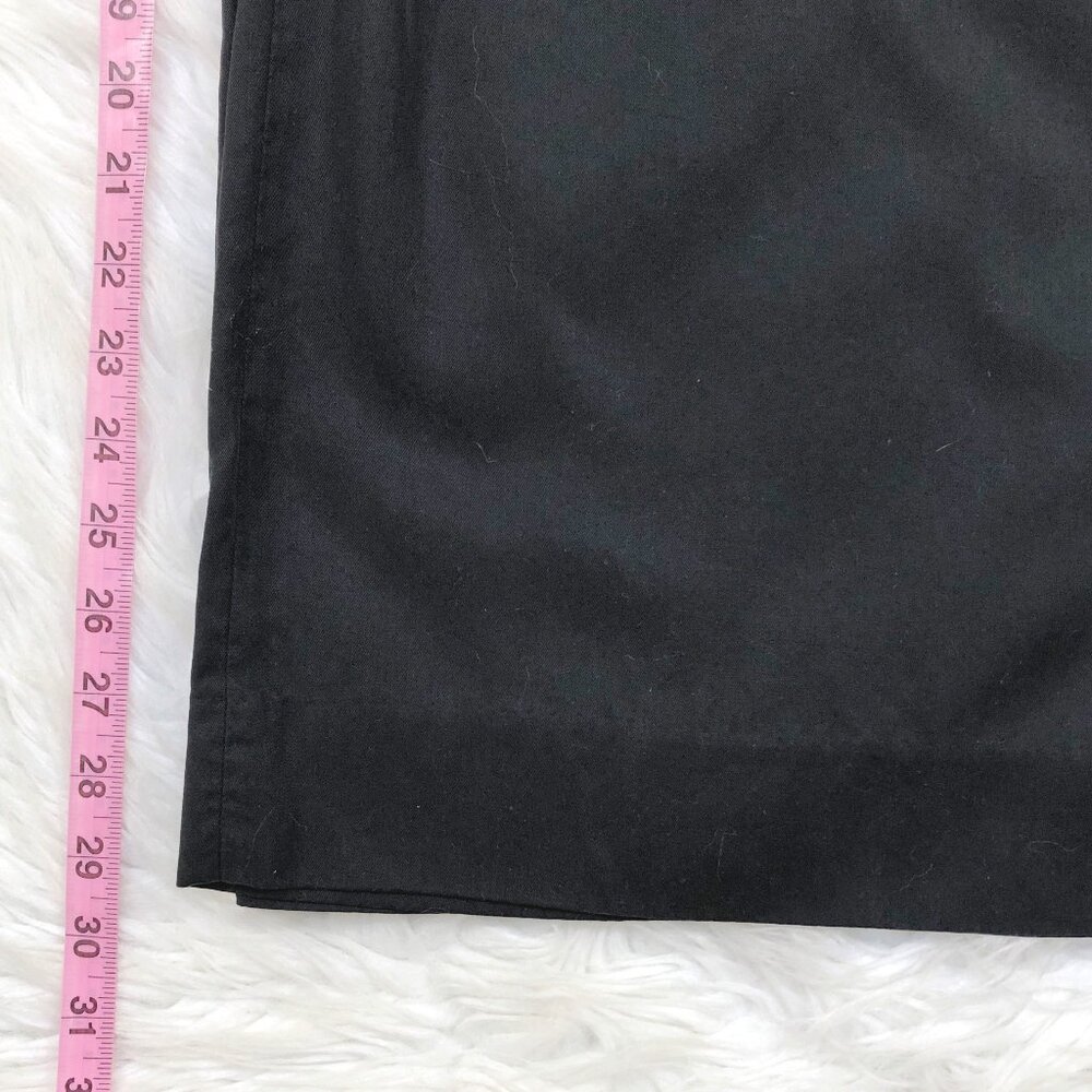 BANANA REPUBLIC Wide Leg Pleated Soft Tencel Pants 865389 in Black 10 - Picture 11 of 15